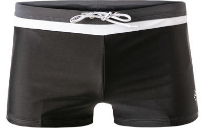 bugatti, Badetrunk, Mikrofaser, schwarz-anthrazit