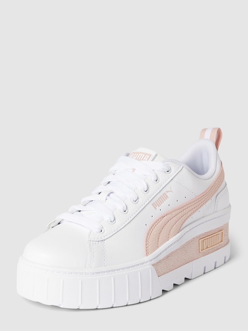 Sneaker mit Label-Detail Modell 'Mayze' in hellrosa