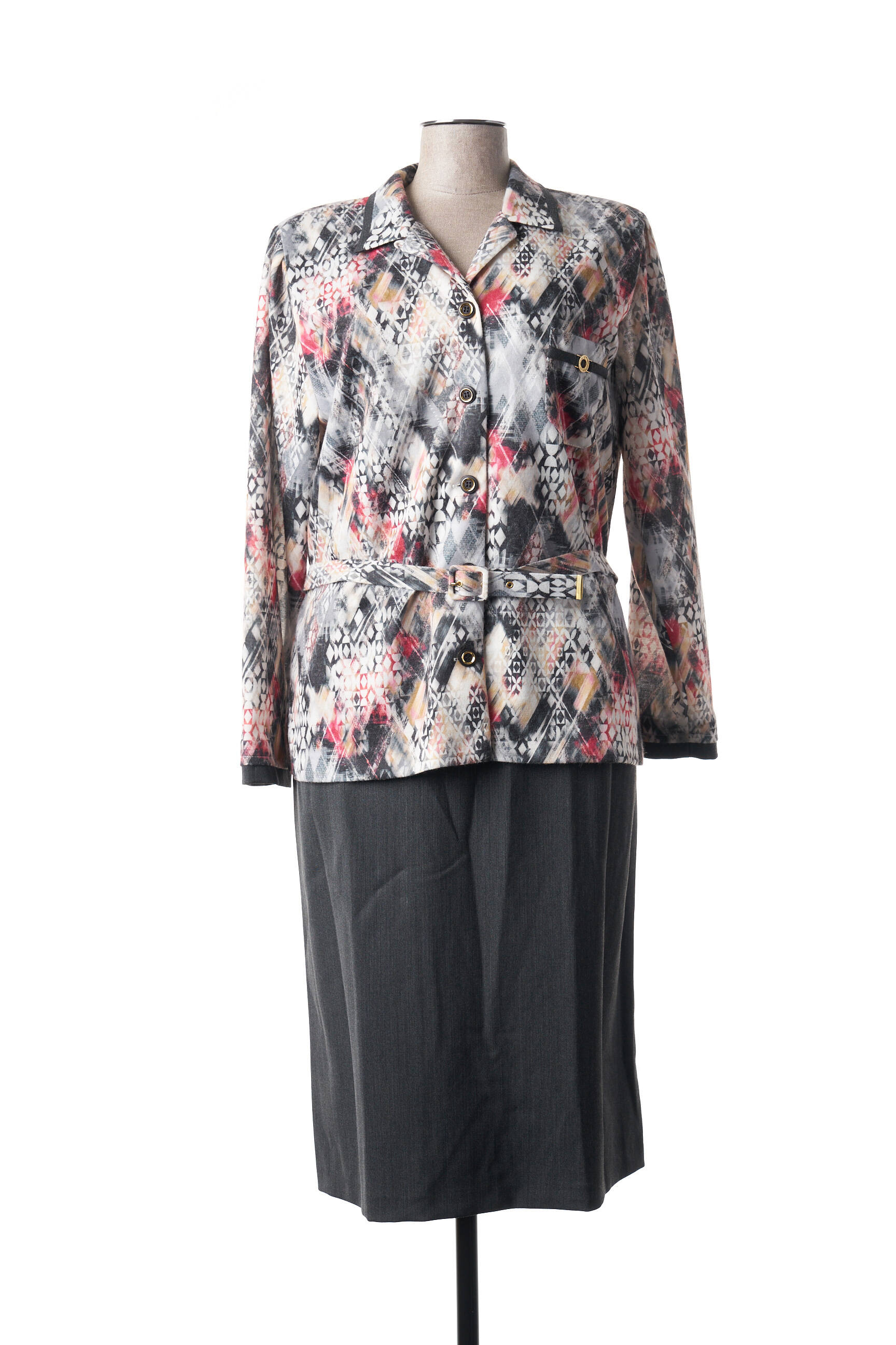 Guy Dubouis Ensembles Robe Femme couleur gris