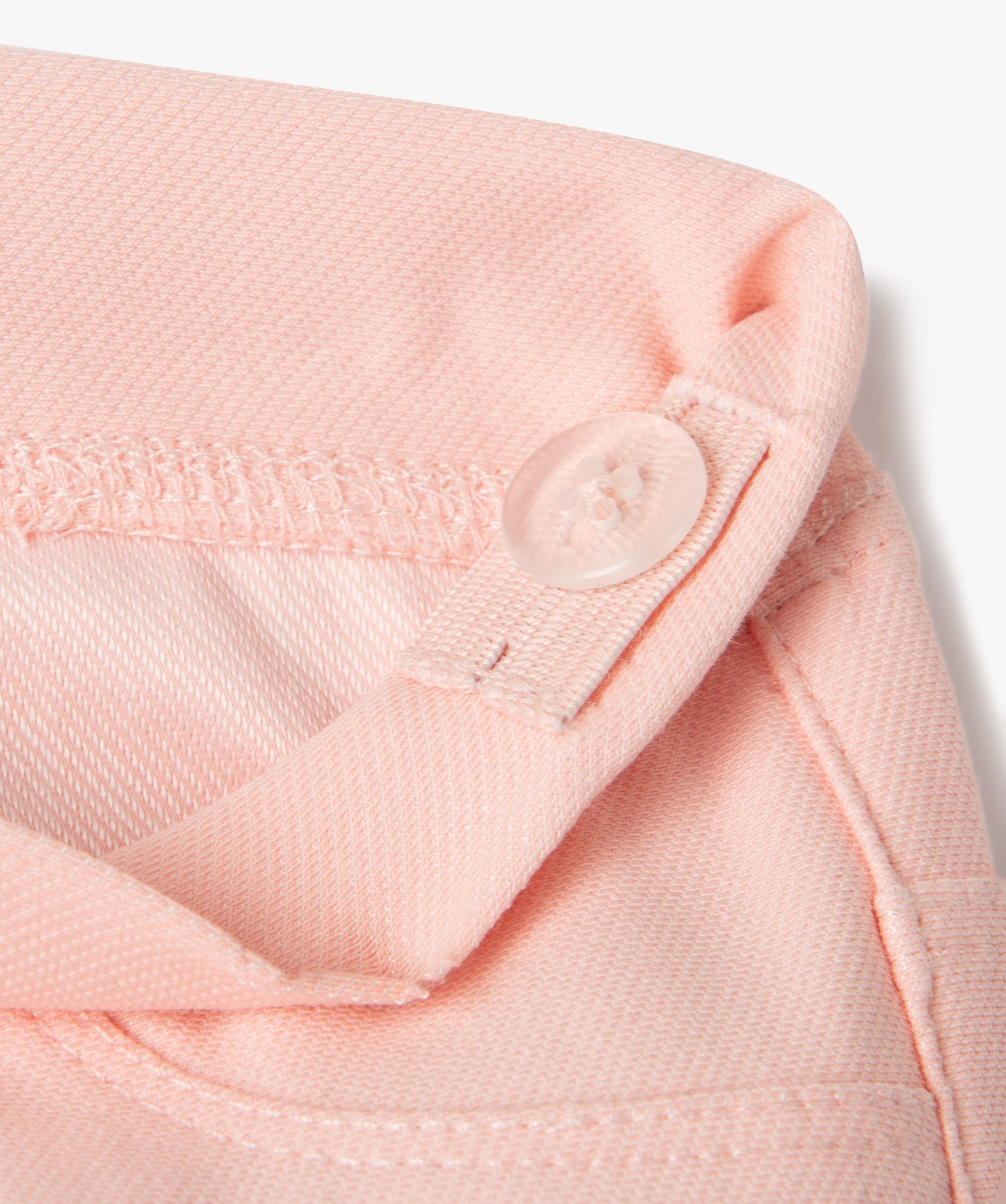 Jegging bébé fille à taille réglable rose | GEMO