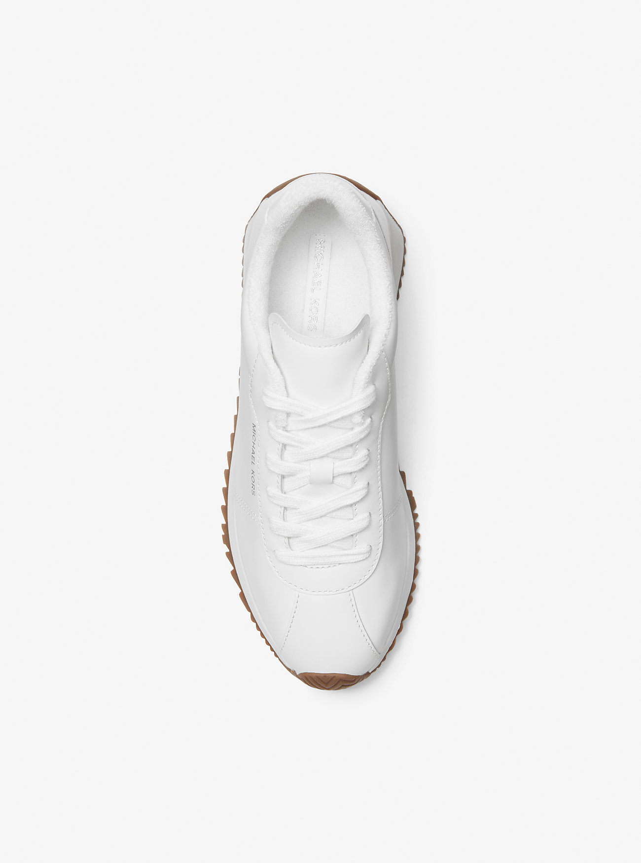 Rhodes Leather Trainer - BIANCO OTTICO