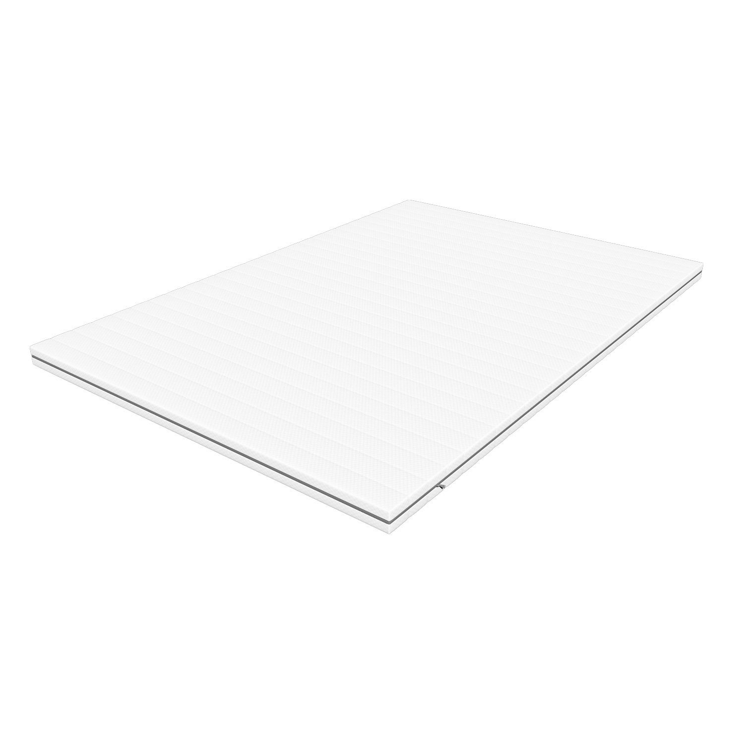 Topper Komfortable Kaltschaum-Matratzenauflage für maximale Ergonomie, Weich, Schlaftroll