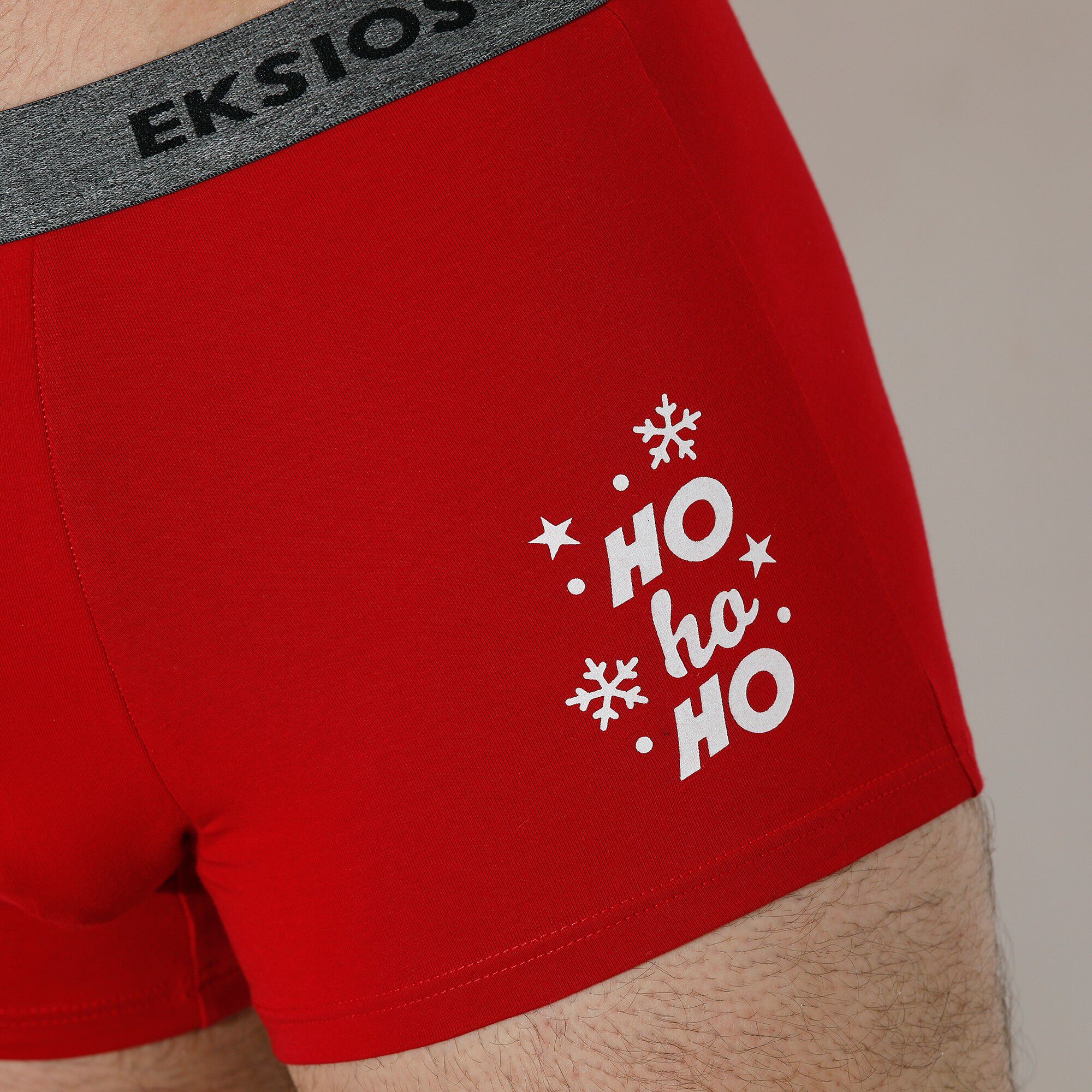 Boxer imprimé Noël