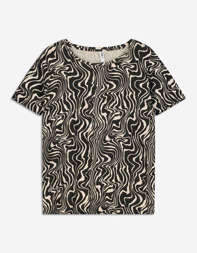 T-Shirt - Allover-Muster