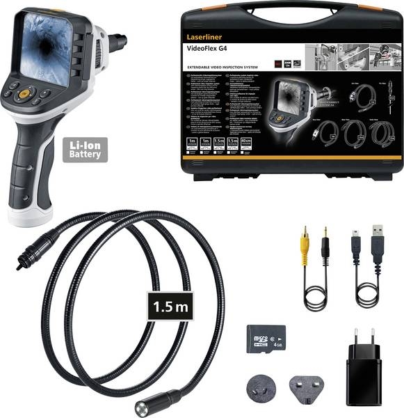 Laserliner 082.246A VideoFlex G4 Max Sistem profesional de inspecție video
