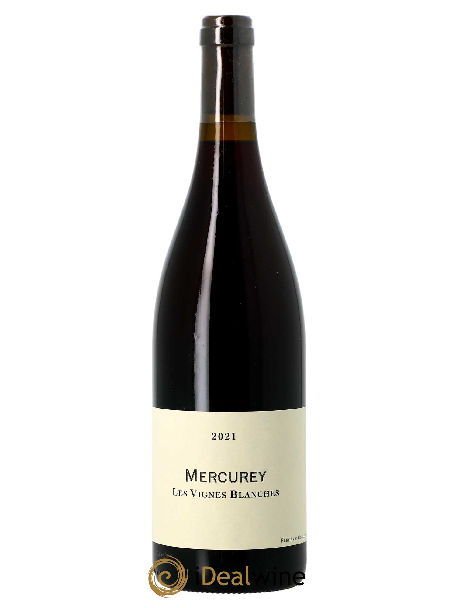 Mercurey Les Vignes Blanches Qvevris Domaine de Chassorney - Frédéric Cossard  2021 - Lot de 1 Bouteille
