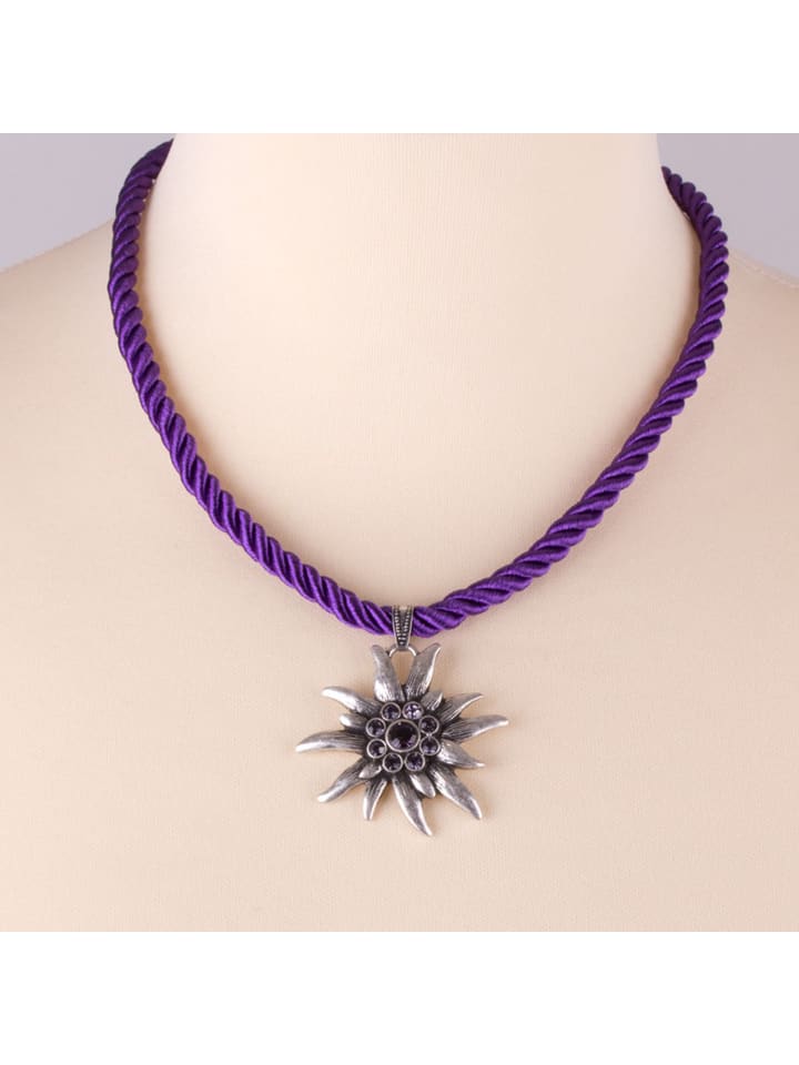 Lusana Kette in lila günstig kaufen onesize