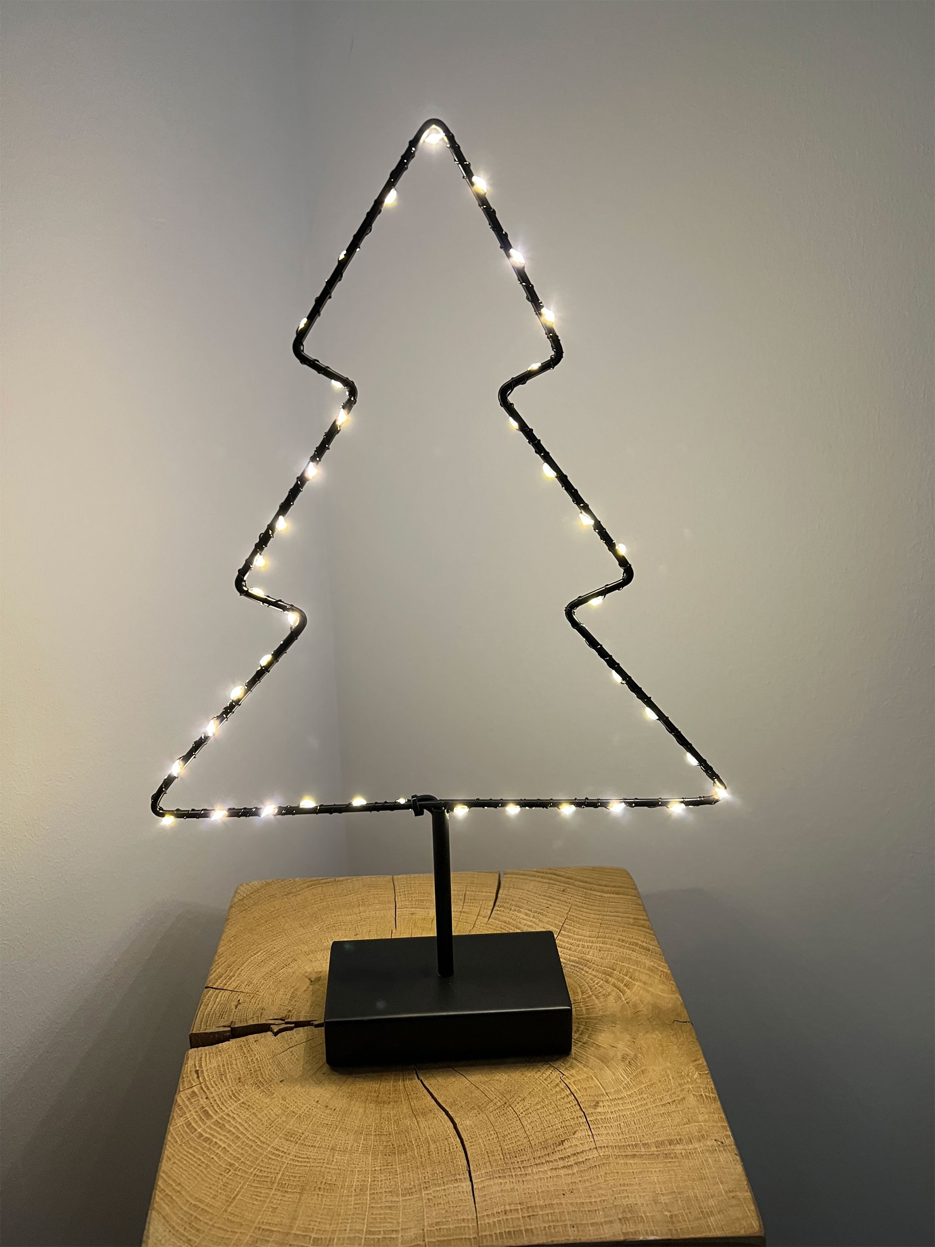 LED-LEUCHTTANNE AUF FUSS