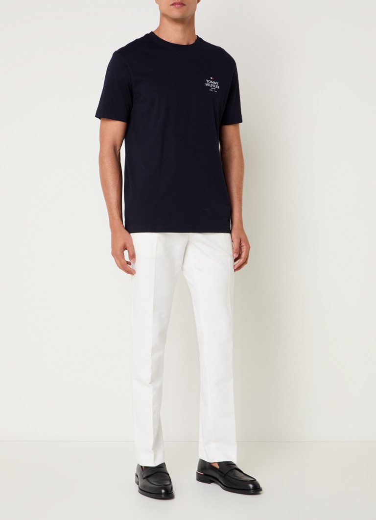Pantaloni chino Tommy Hilfiger Denton cu croială dreaptă și buzunare laterale