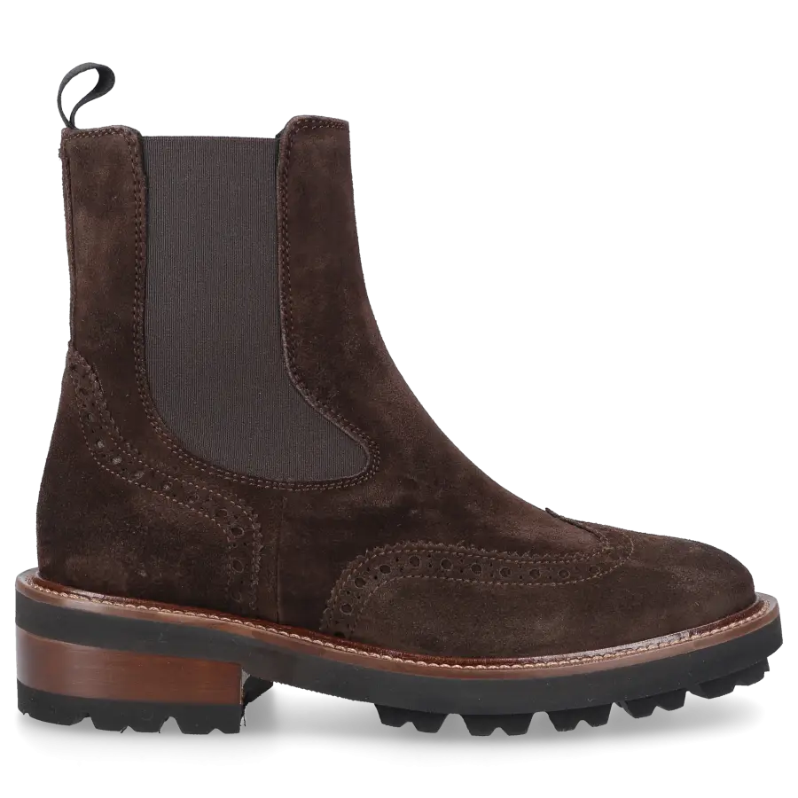 EN AVANT - Chelsea Boots 446-24 Veloursleder - braun