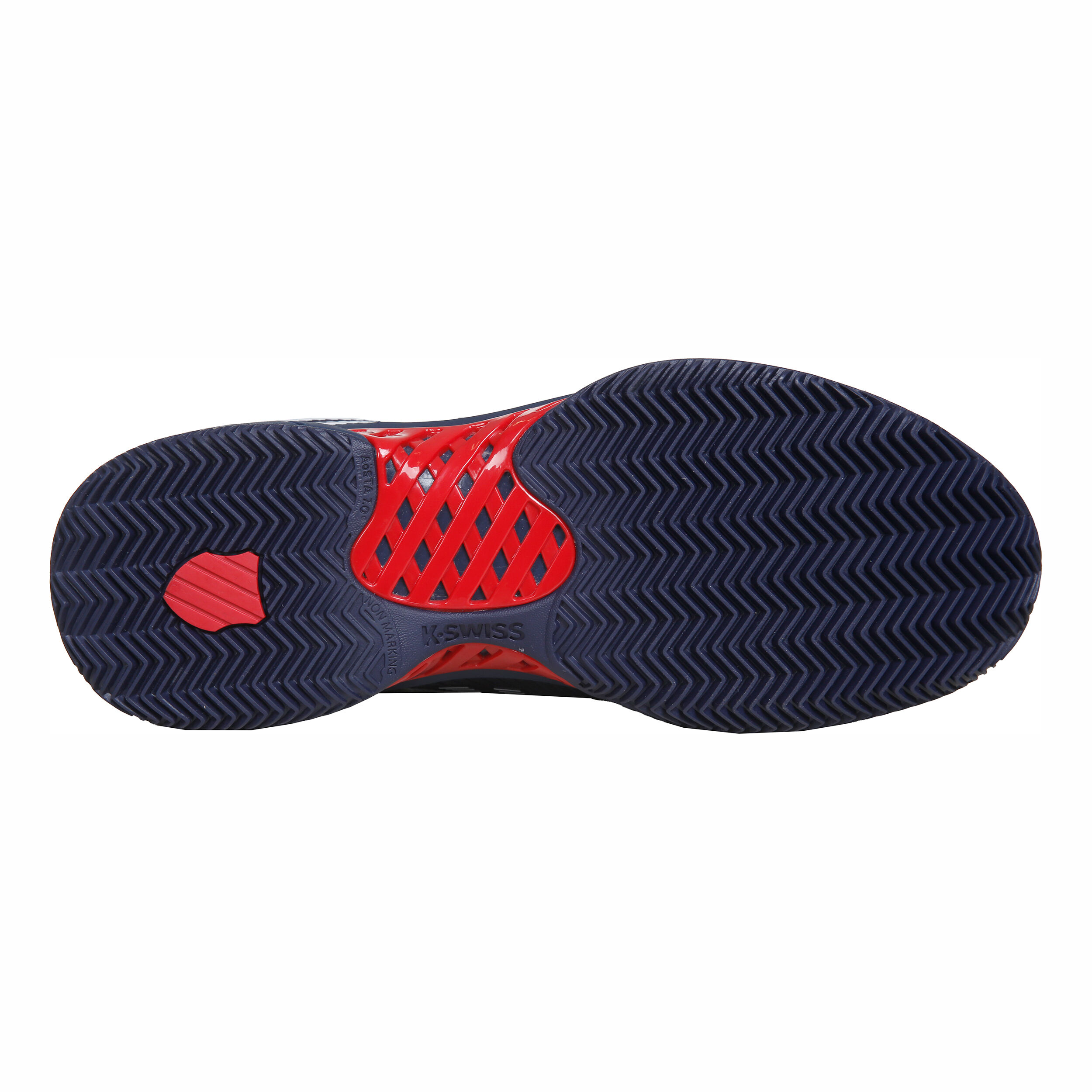 Hypercourt Express 2 Sandplatzschuh Herren - Dunkelblau, Rot