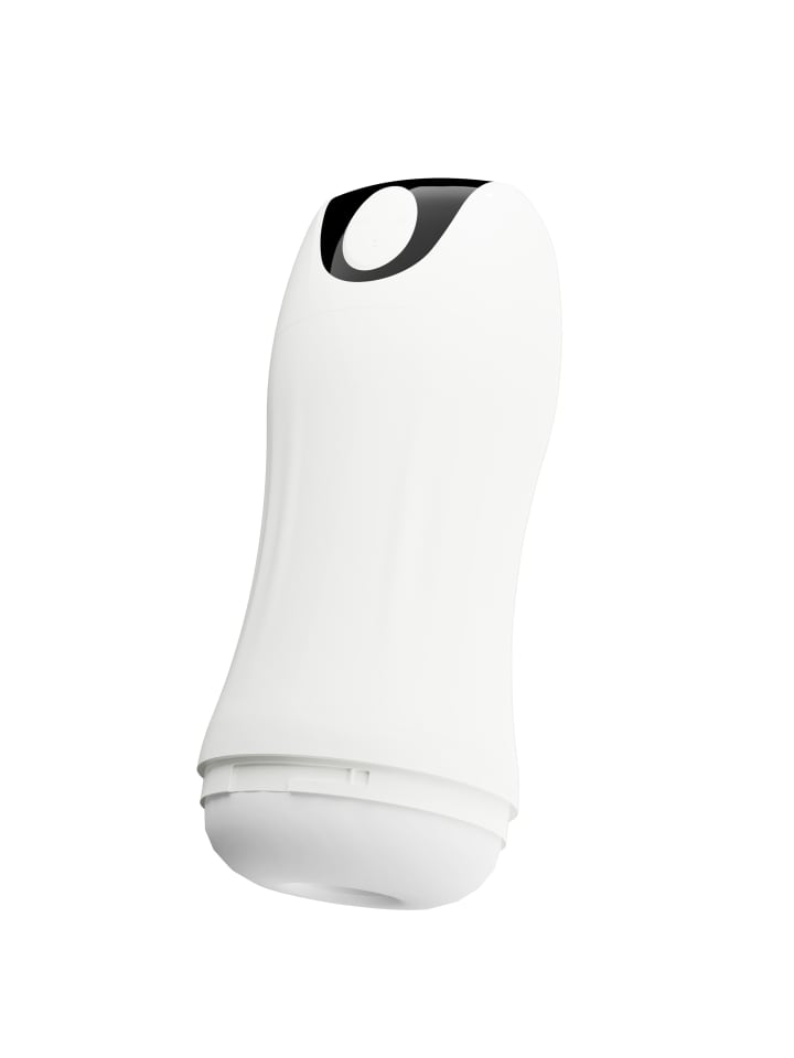 Stroker Masturbator Masturbator with 2 functions in weiß günstig kaufen 21 cm