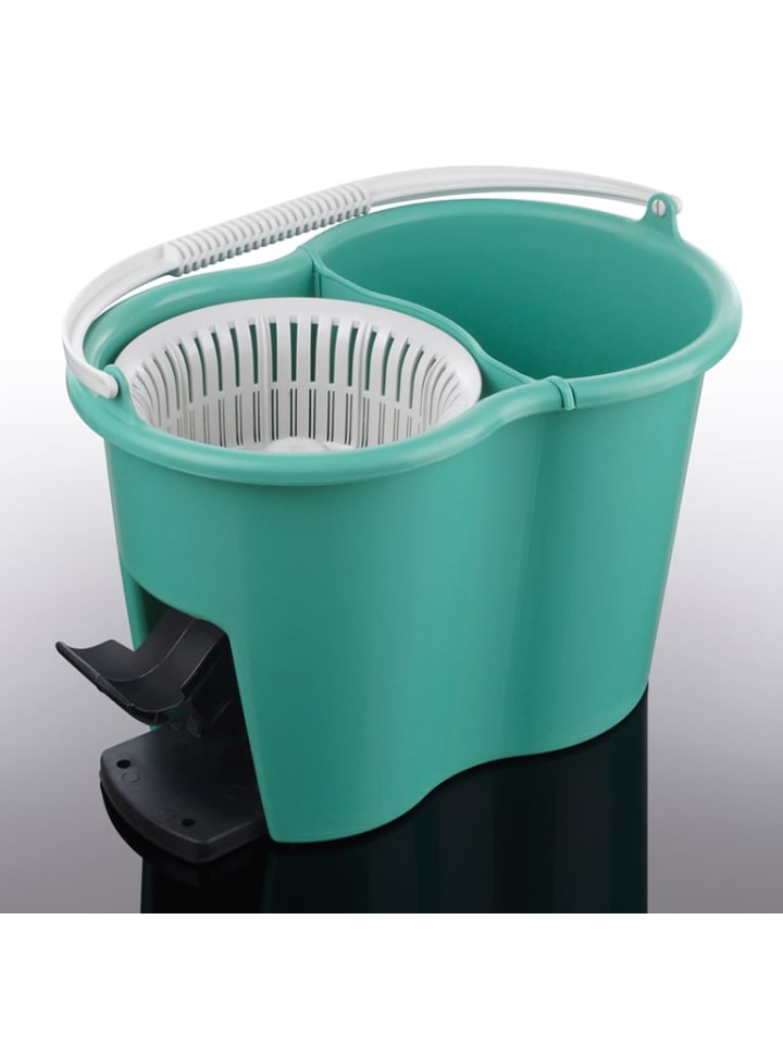 CLEANmaxx CLEANmaxx Power-Wischmopp - Zwei-Kammer-Filtersystem - türkis günstig kaufen onesize