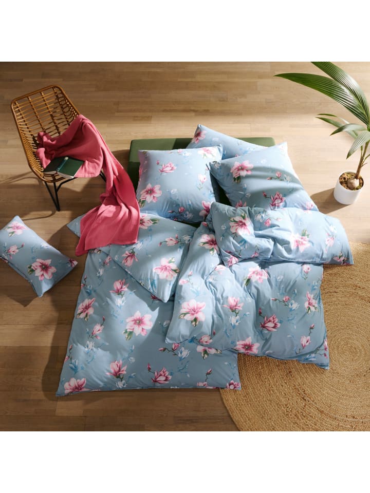 REDBEST Single-Jersey Bettwäsche in bleu günstig kaufen