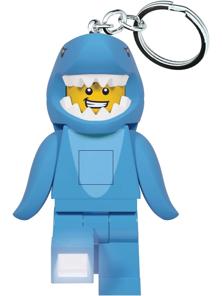 LEGO Schlüsselanhänger mit LED-Taschenlampe Spielzeuggeschenke in Blau günstig kaufen 76