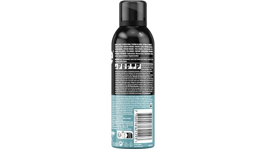 Gillette Rasierschaum Sensitive Basis 200ml 200 ml