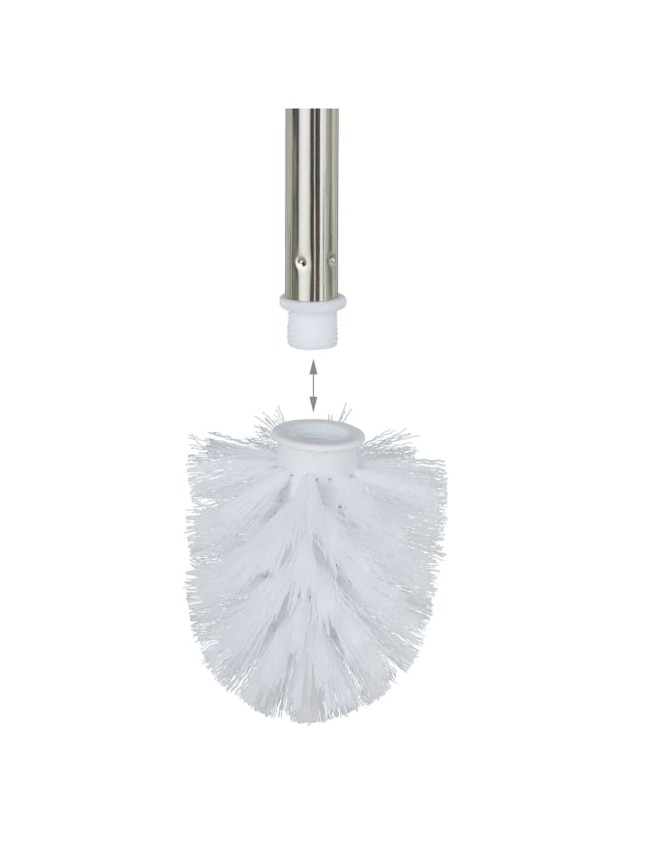 relaxdays 3x Toilettenbürste in Weiß - (H)35 x Ø 8 cm günstig kaufen onesize