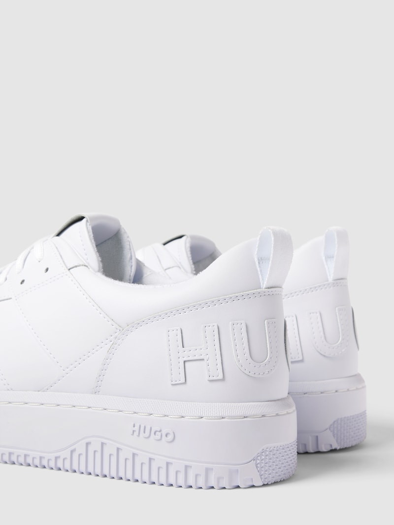 Sneaker mit Label-Details Modell 'Kilian' in weiß