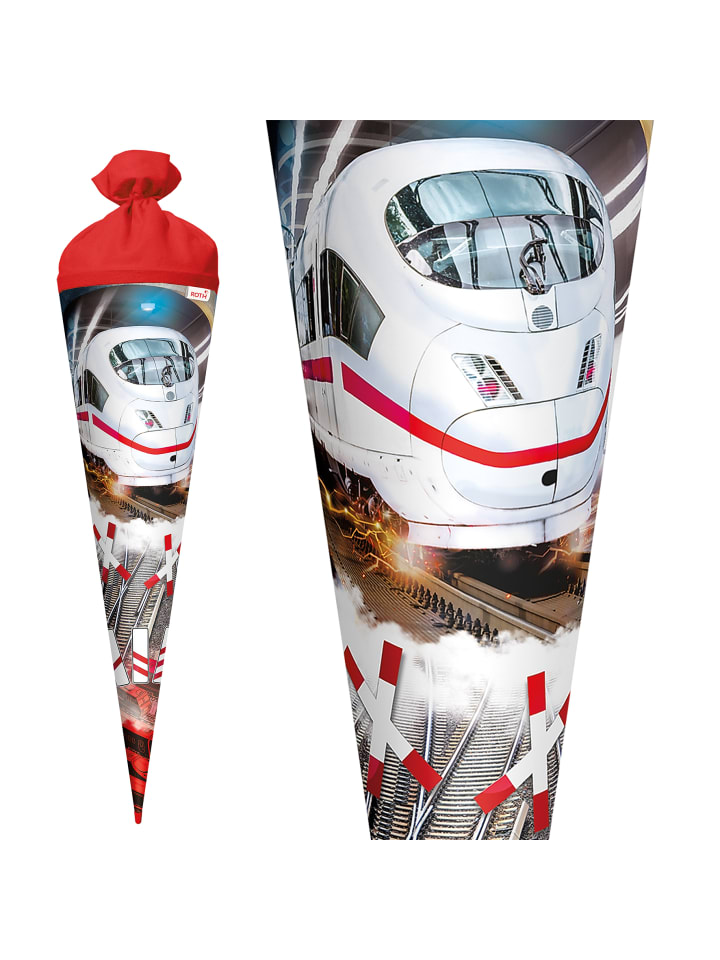 ROTH Schultüte groß Schnellzug 70 cm in Rot günstig kaufen onesize