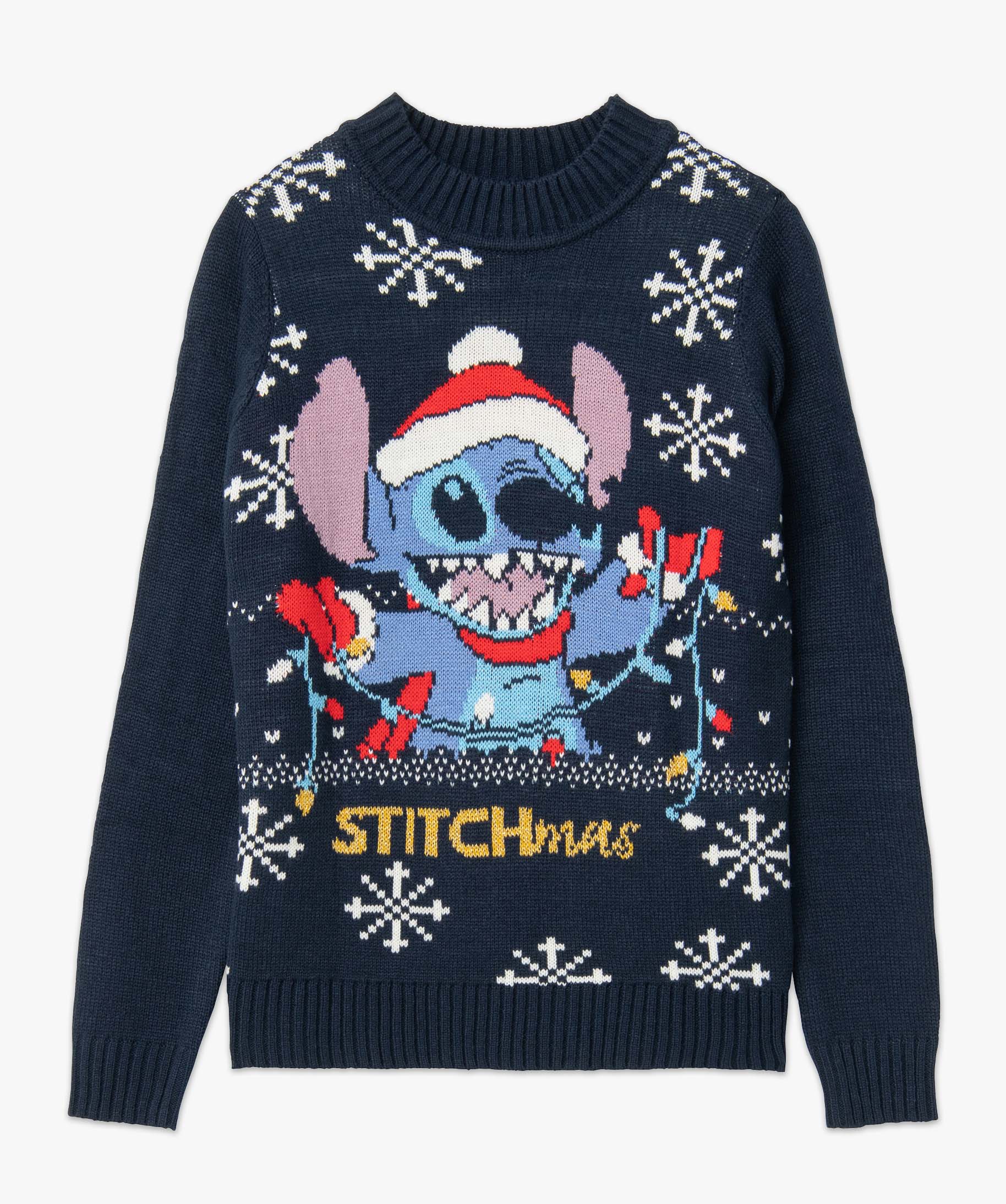 Pull de Nol femme à motif XXL Stitch - DS bleu | GEMO