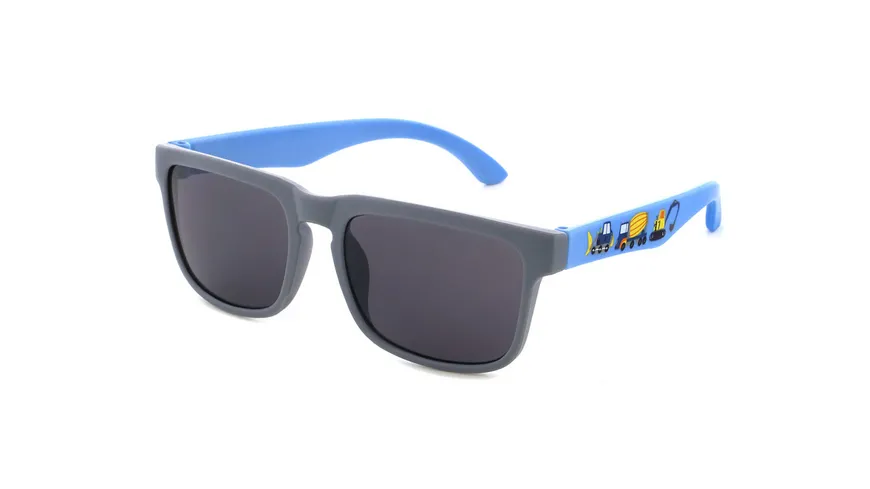 Basley Sun KIDS Sonnenbrille Blau Bagger