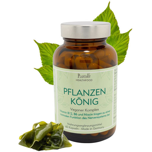PFLANZENKÖNIG veganer Komplex Kapseln  60 St  Kapseln