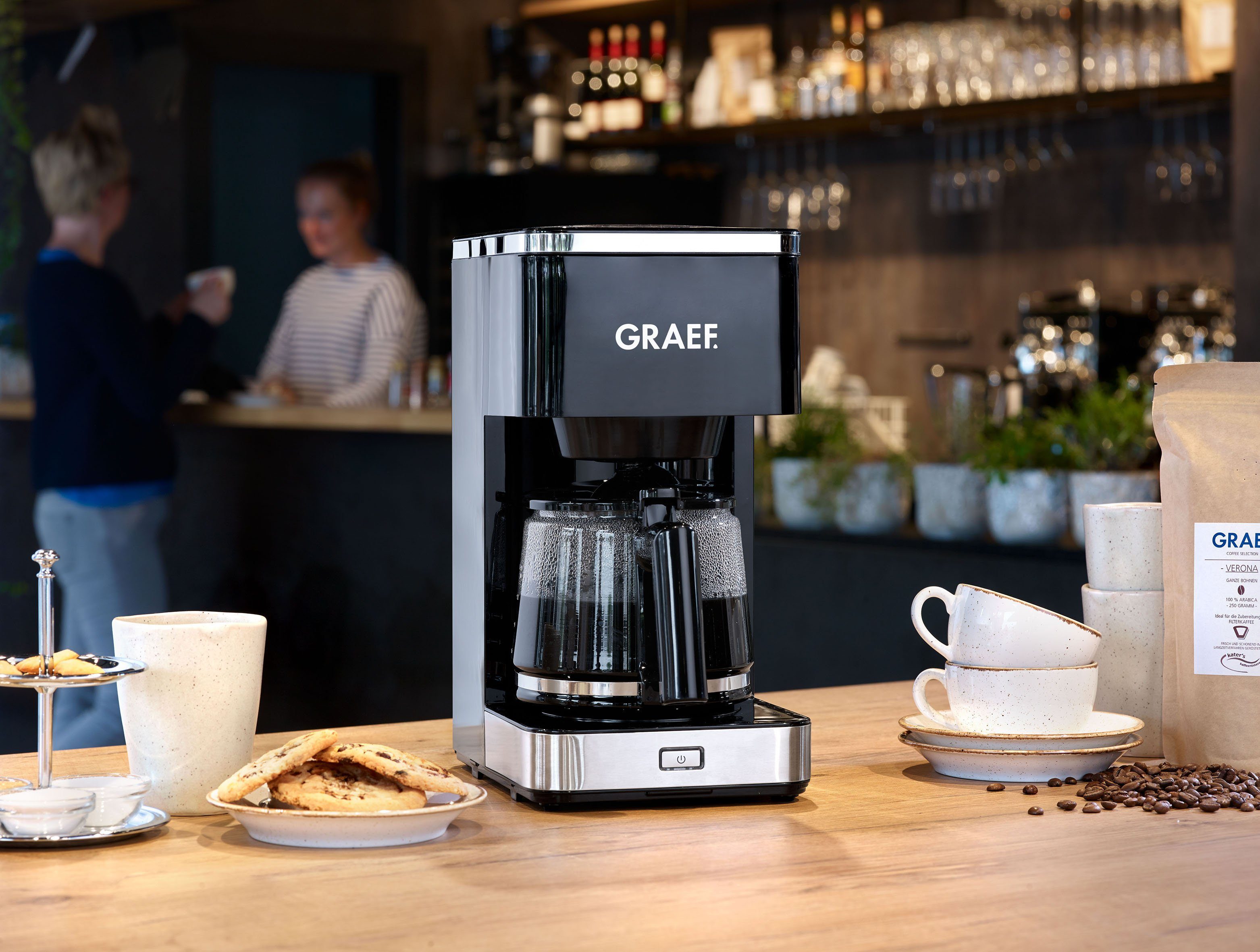 Graef Frühstücks-Set Young Line FSET402, 3-teilig in schwarz