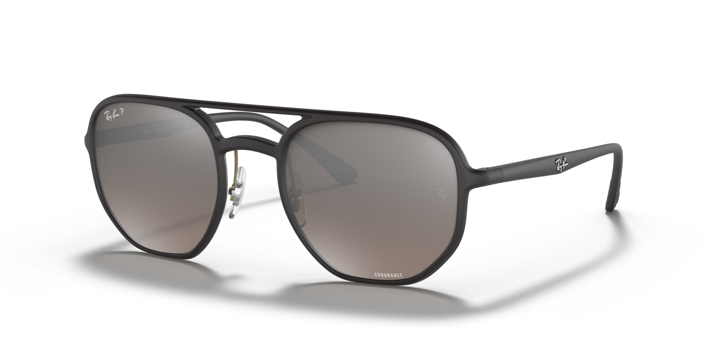 RB4321CH CHROMANCE - Negru mat argintiu