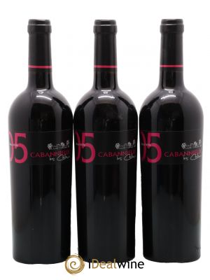 Graves Les Cailloux Château Cabannieux 2005 - Lot de 3 Bouteilles