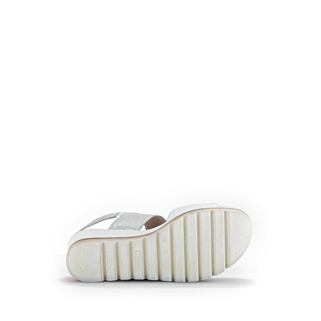 Gabor fashion Keilsandalette weiß