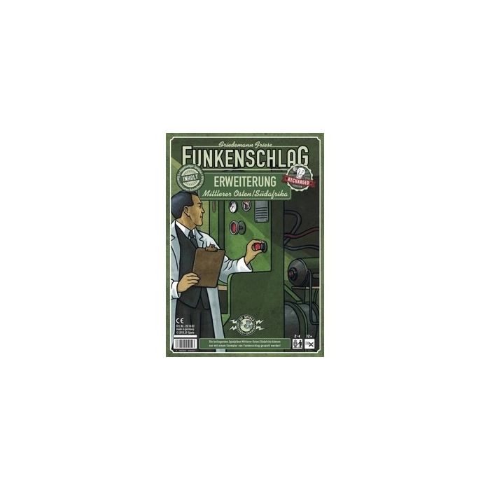 Funkenschlag Erw. 12: Mittlerer Osten & Südafrika (DEU)
