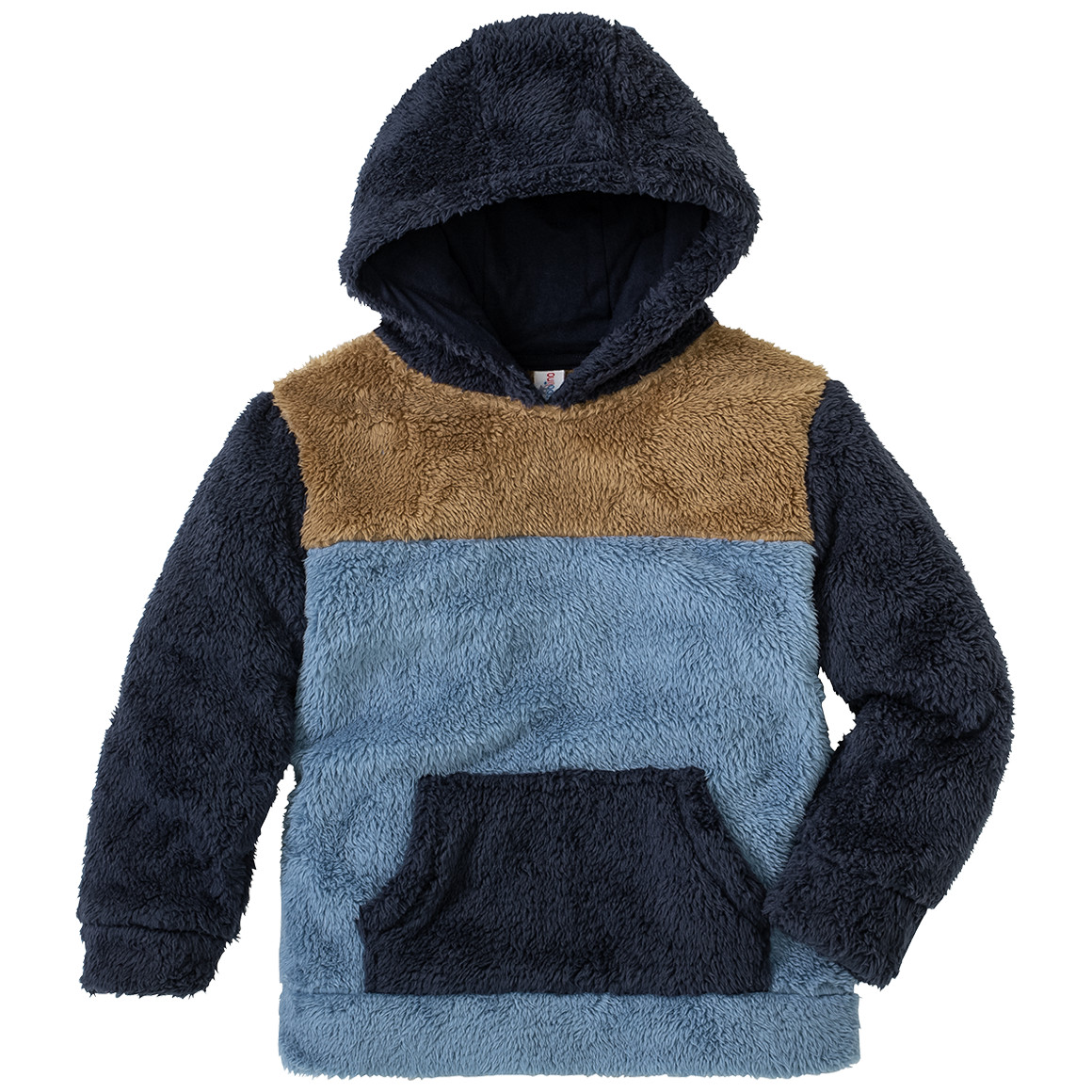 Jungen Kuschelpullover aus Teddyplüsch