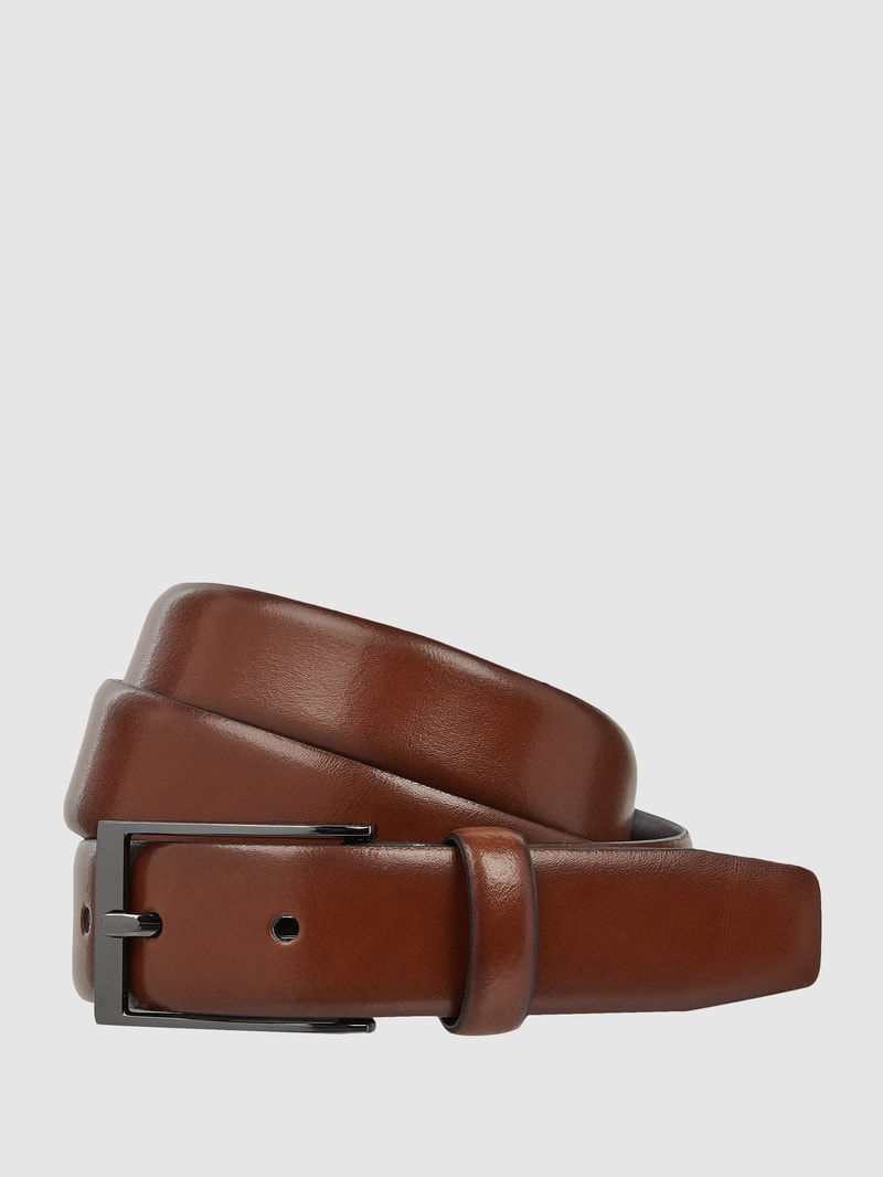 Gürtel im Vintage-Look in haselnuss braun