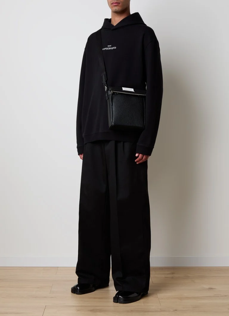 Hanorac Maison Margiela cu logo brodat