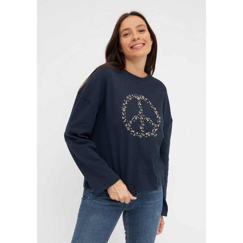 Derbe Peace Langarmshirt Damen