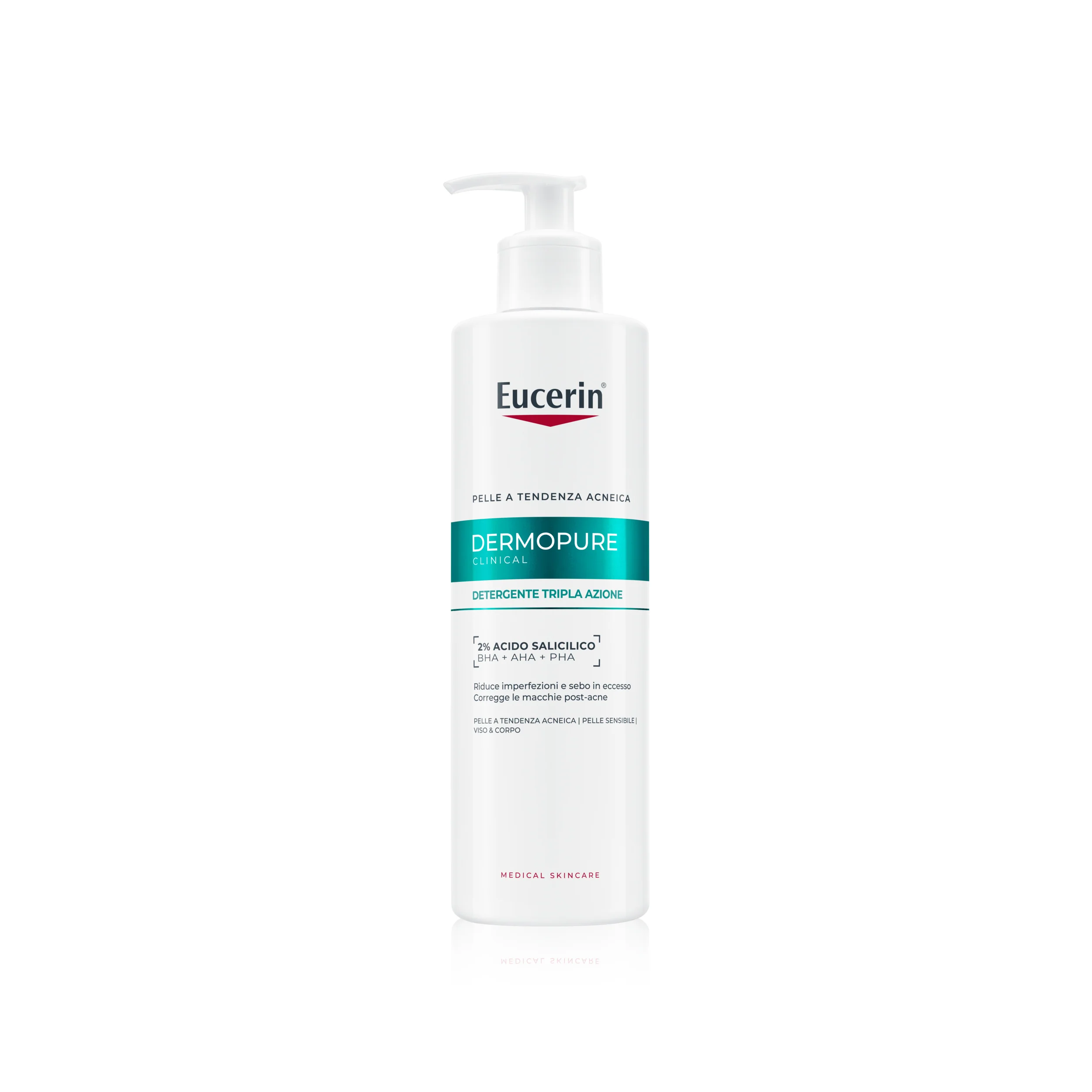 Dermopure Gel de Limpeza Tripla Ação - Gel de Limpeza Facial, Gel Facial Anti-Imperfeições, Gel Facial Anti-Manchas