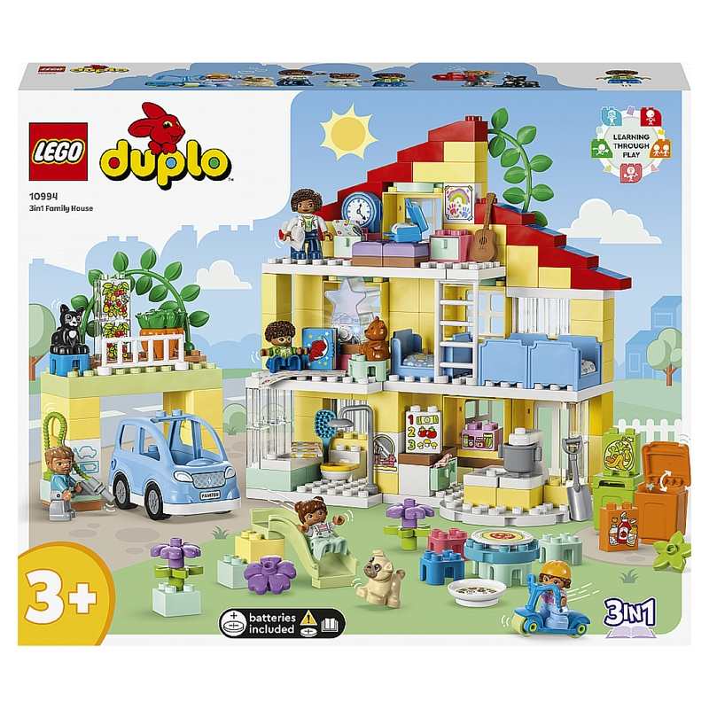 10994 La maison familiale 3-en-1, LEGO Duplo