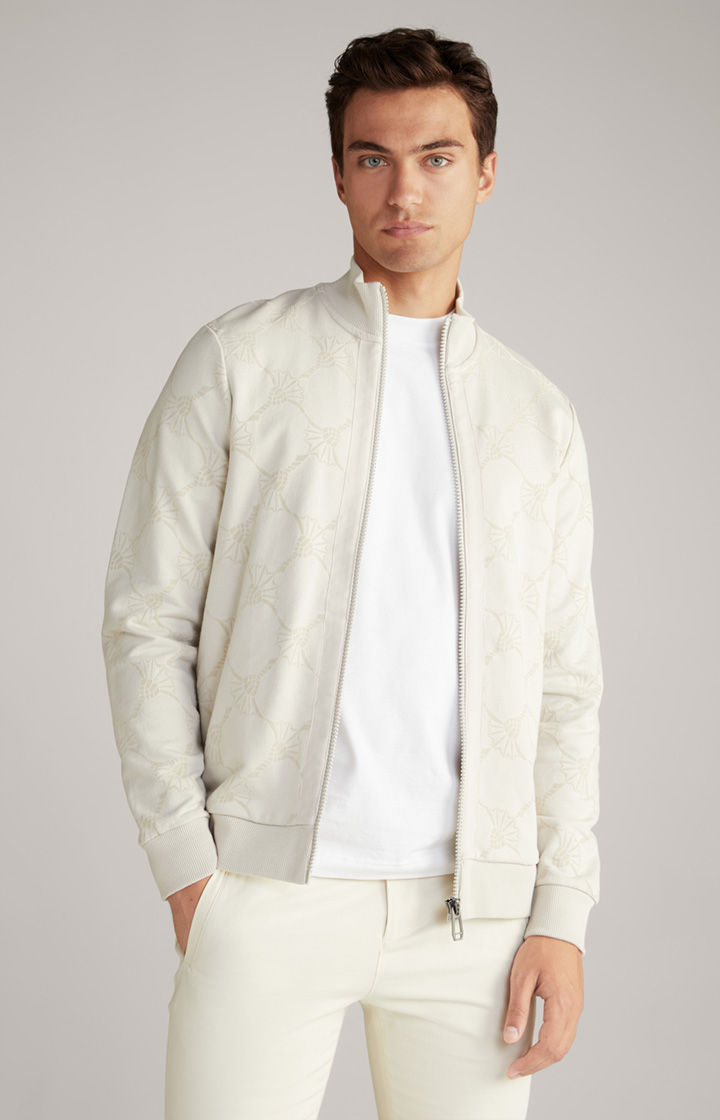 Cornflower-Sweatjacke Tamilo in Offwhite