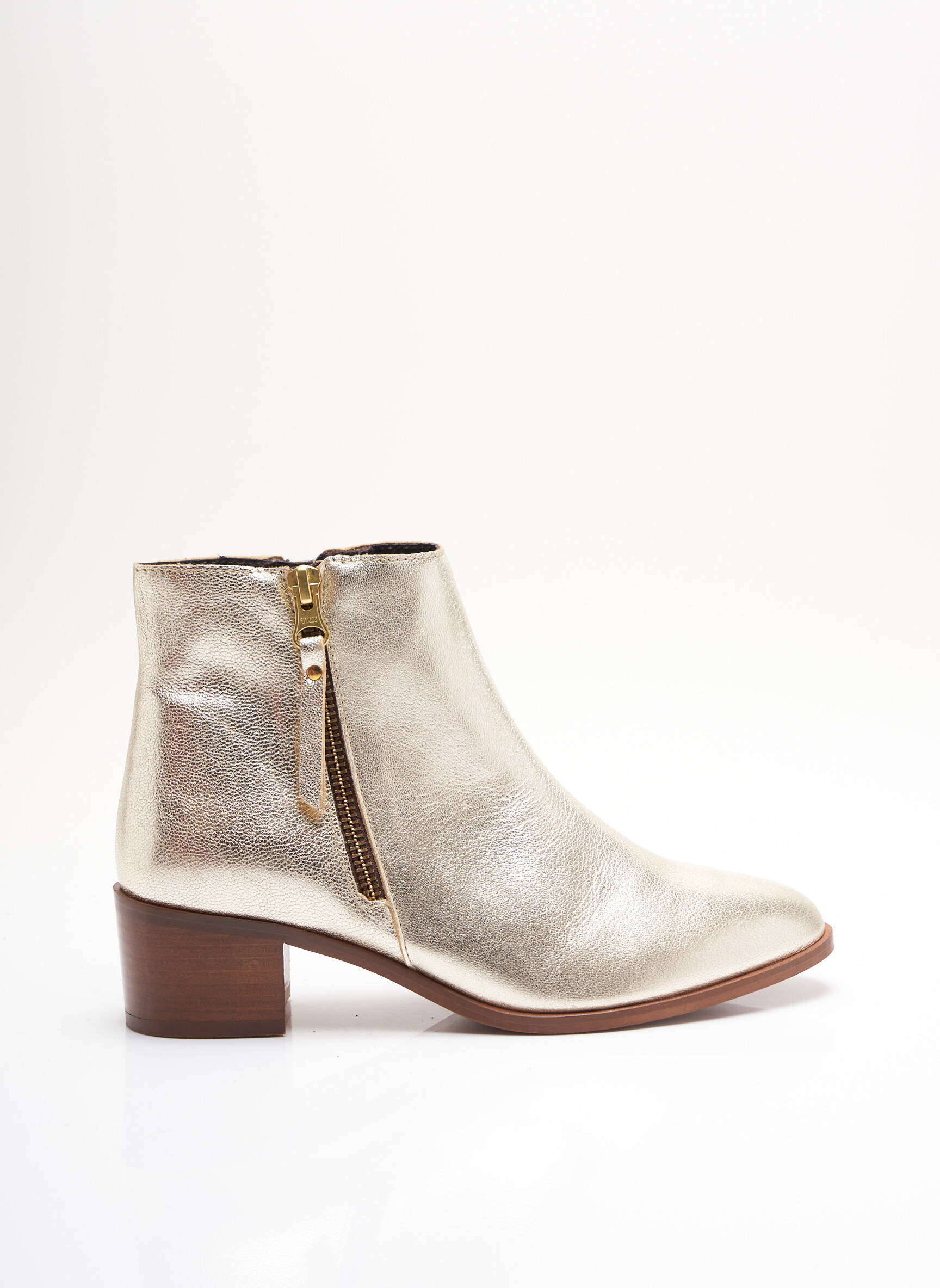 Impact Bottines Femme couleur beige