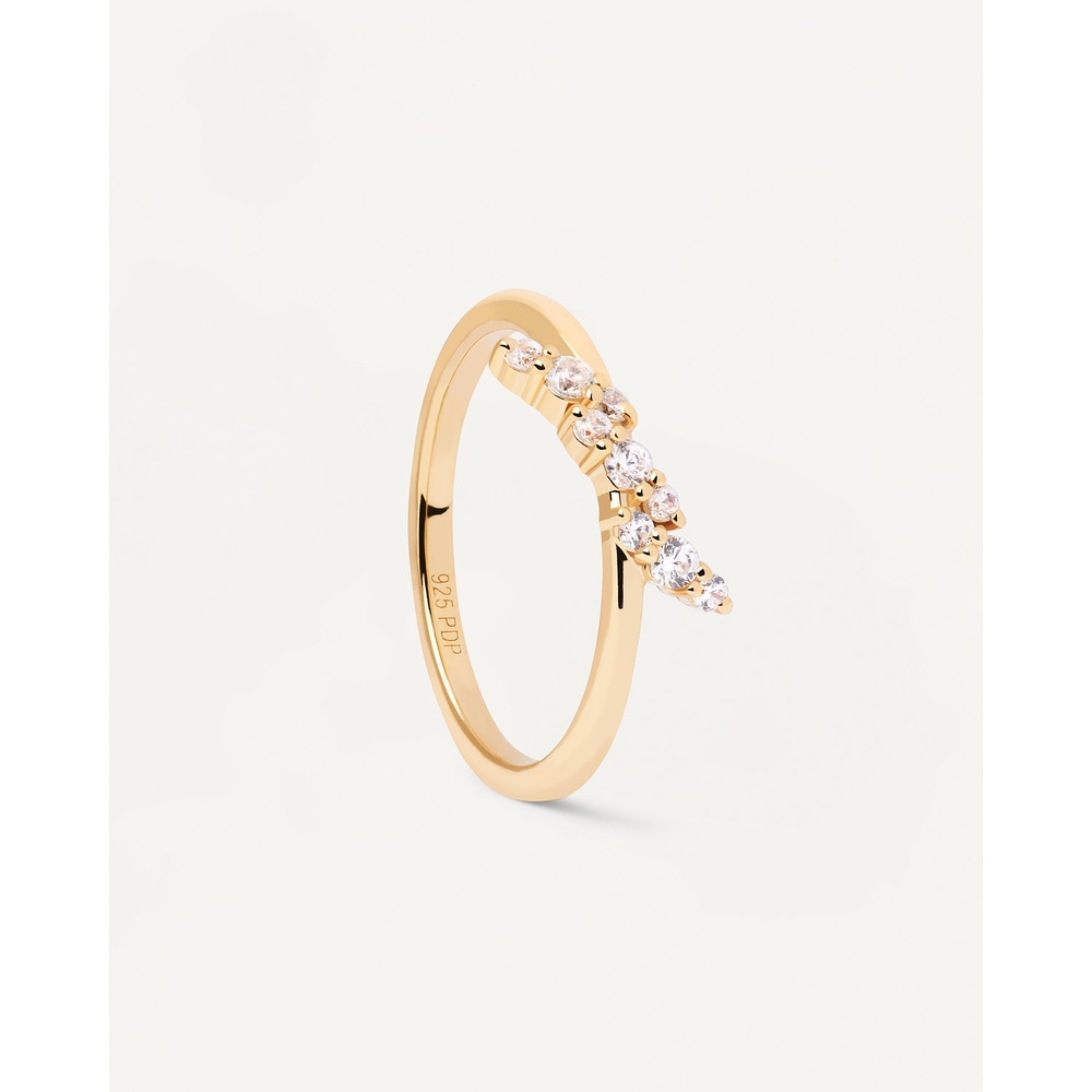 P D Paola Bague pour femme 925 Argent or Bague