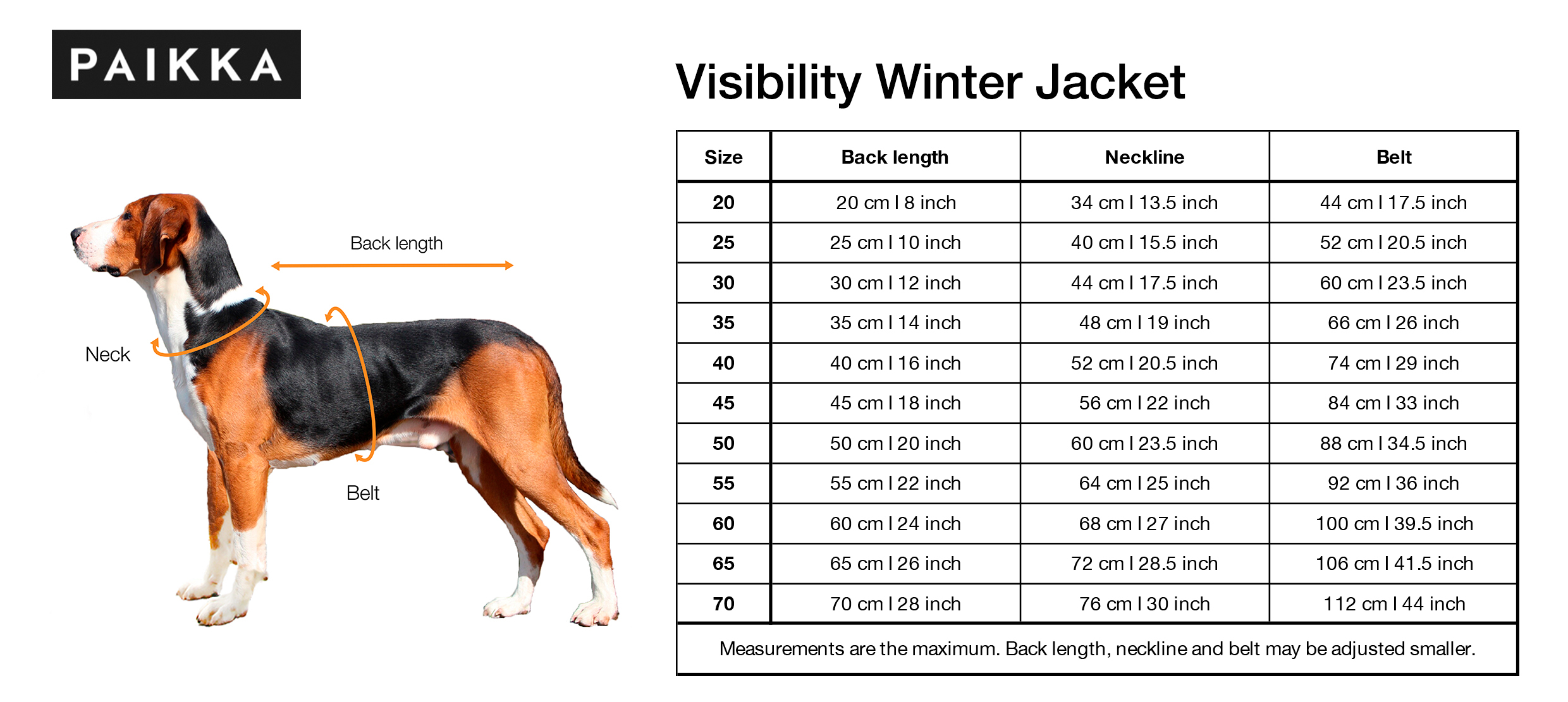 Paikka Hundemäntel Paikka Visibility Winter Jacket lilac 30 cm