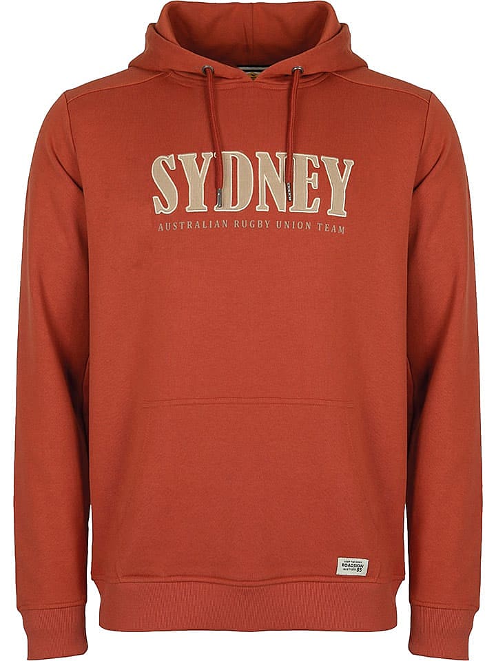 Roadsign Hoodie in Rostrot günstig kaufen XL