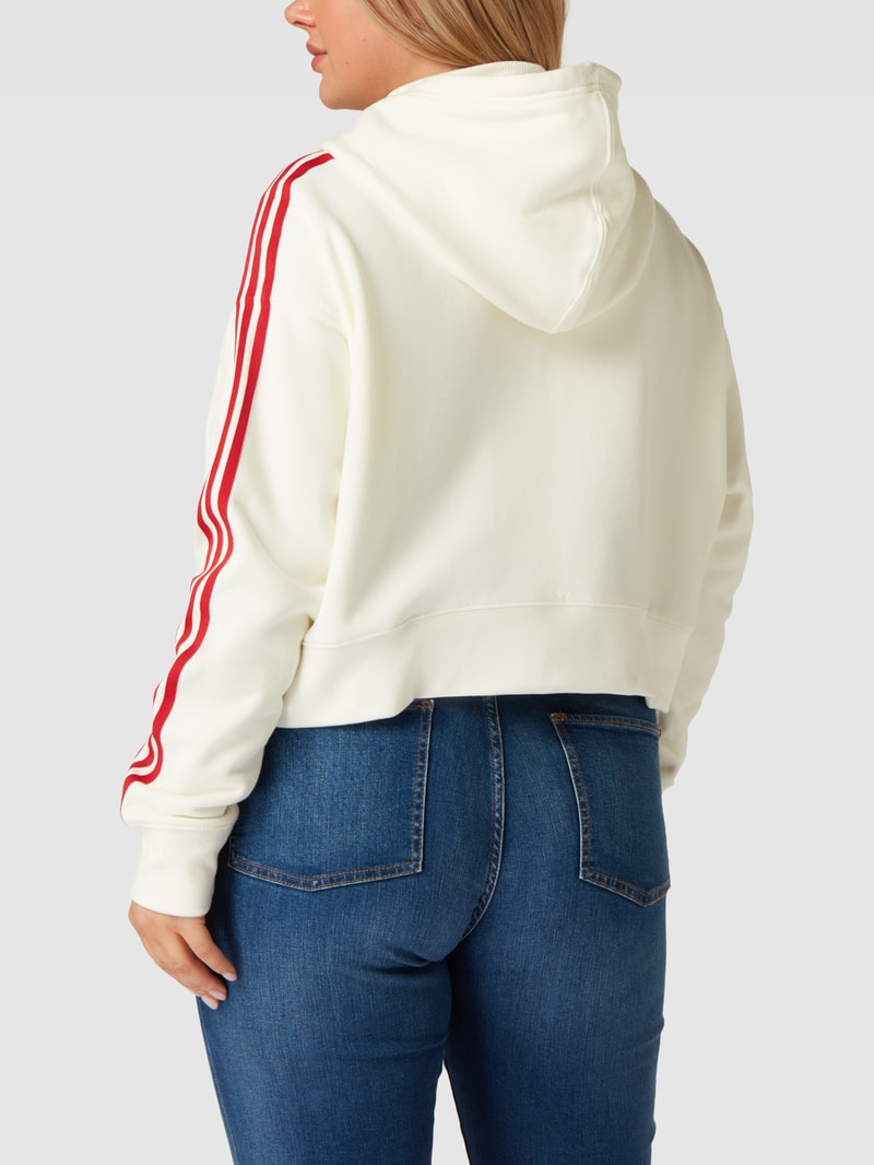 PLUS SIZE Hoodie mit Kapuze in offwhite