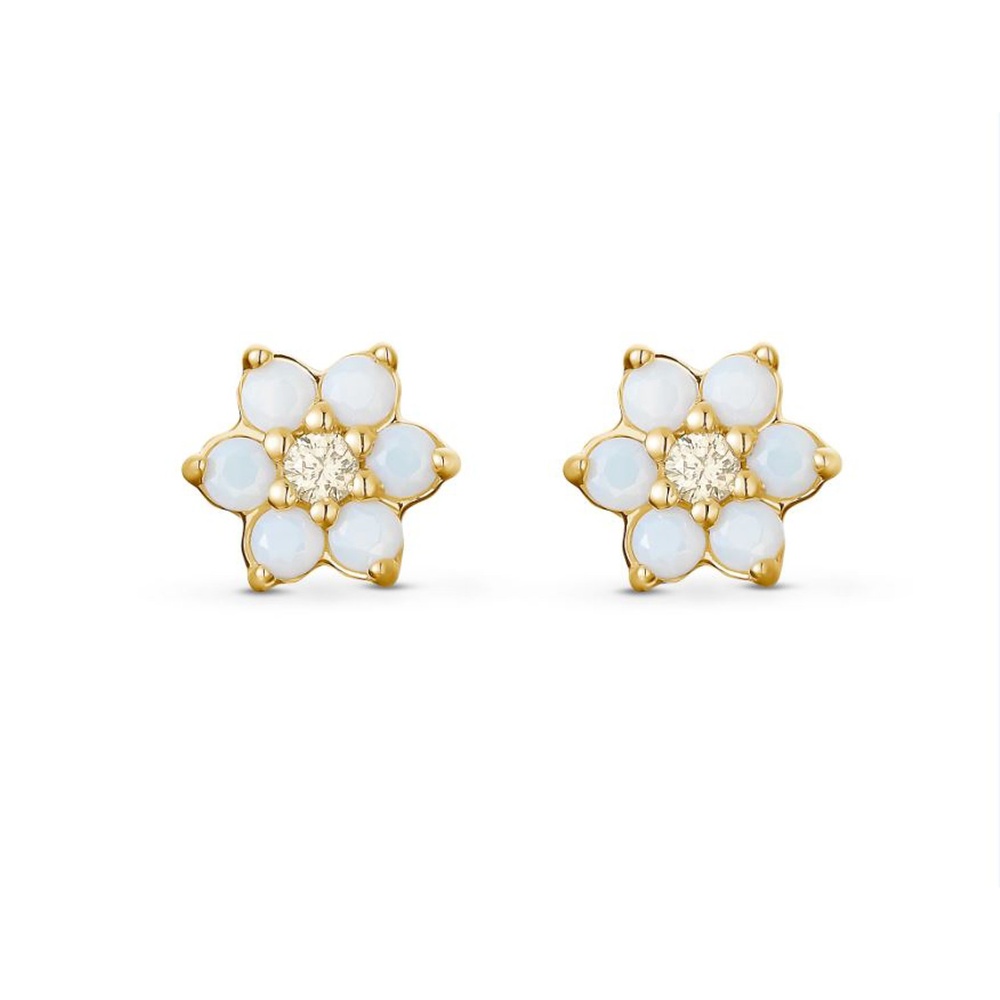 FAVS Boucle d'oreilles pour enfants 925 Argent Boucles d'oreilles