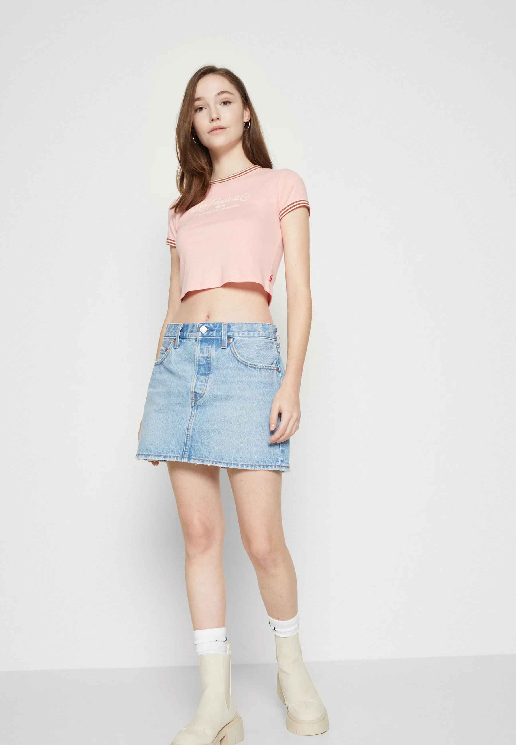 Levi's® ICON SKIRT - Falda vaquera
