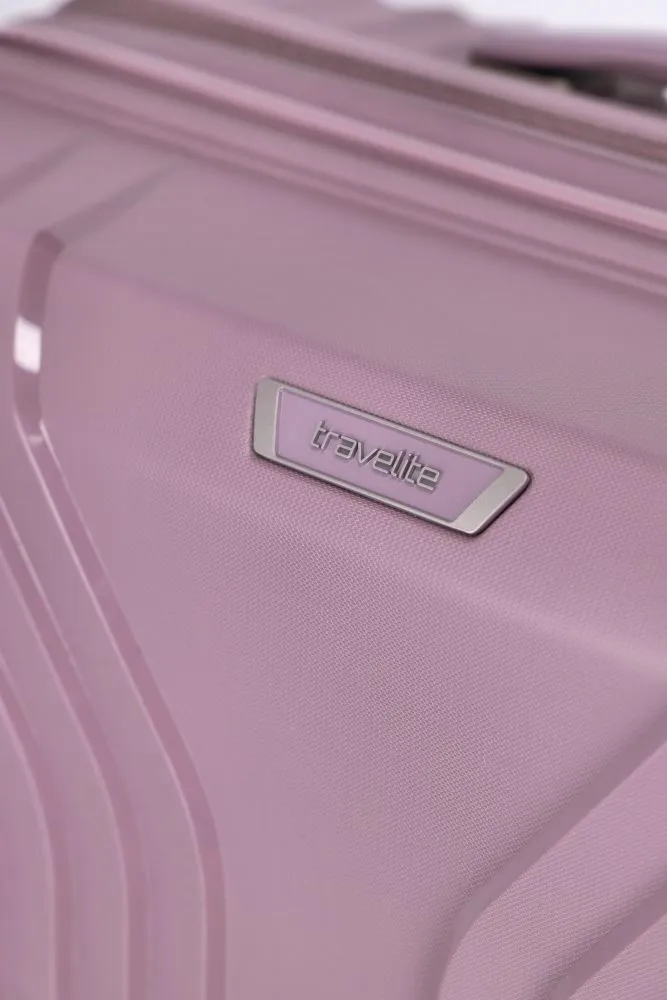 Travelite ELVAA Trolley M mit 4 Rollen (erweiterbar) - Rosé