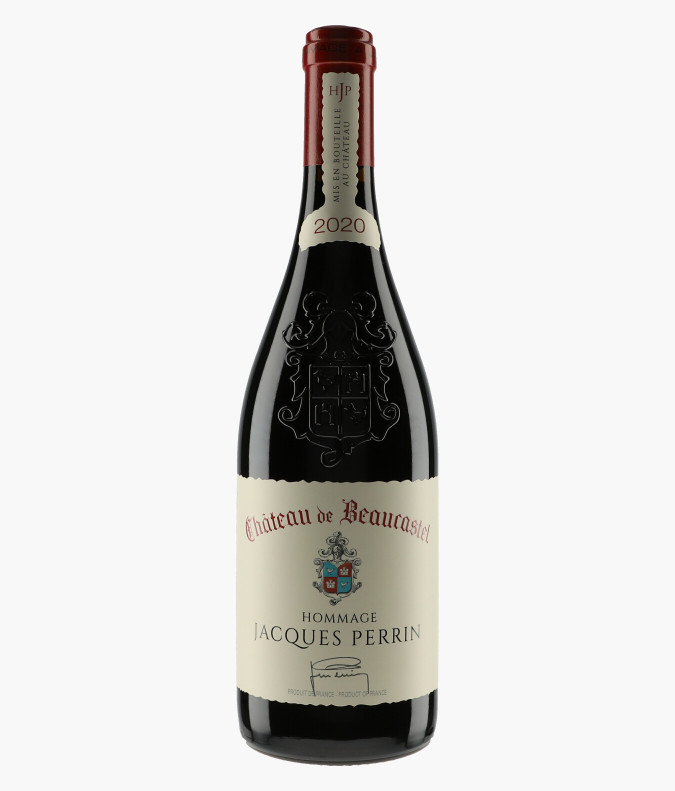 Châteauneuf-du-Pâpe Hommage à Jacques PERRIN 2020BEAUCASTEL