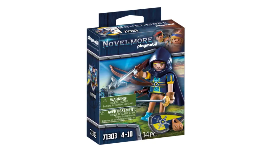 PLAYMOBIL 71303 - Novelmore - Gwynn mit Kampfausrüstung