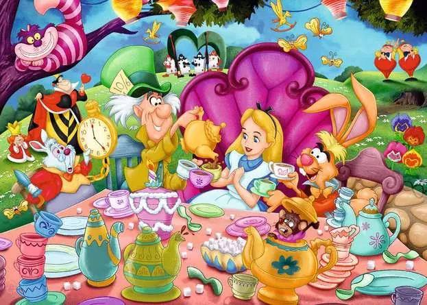 Puzzle 1000 Teile - Alice im Wunderland