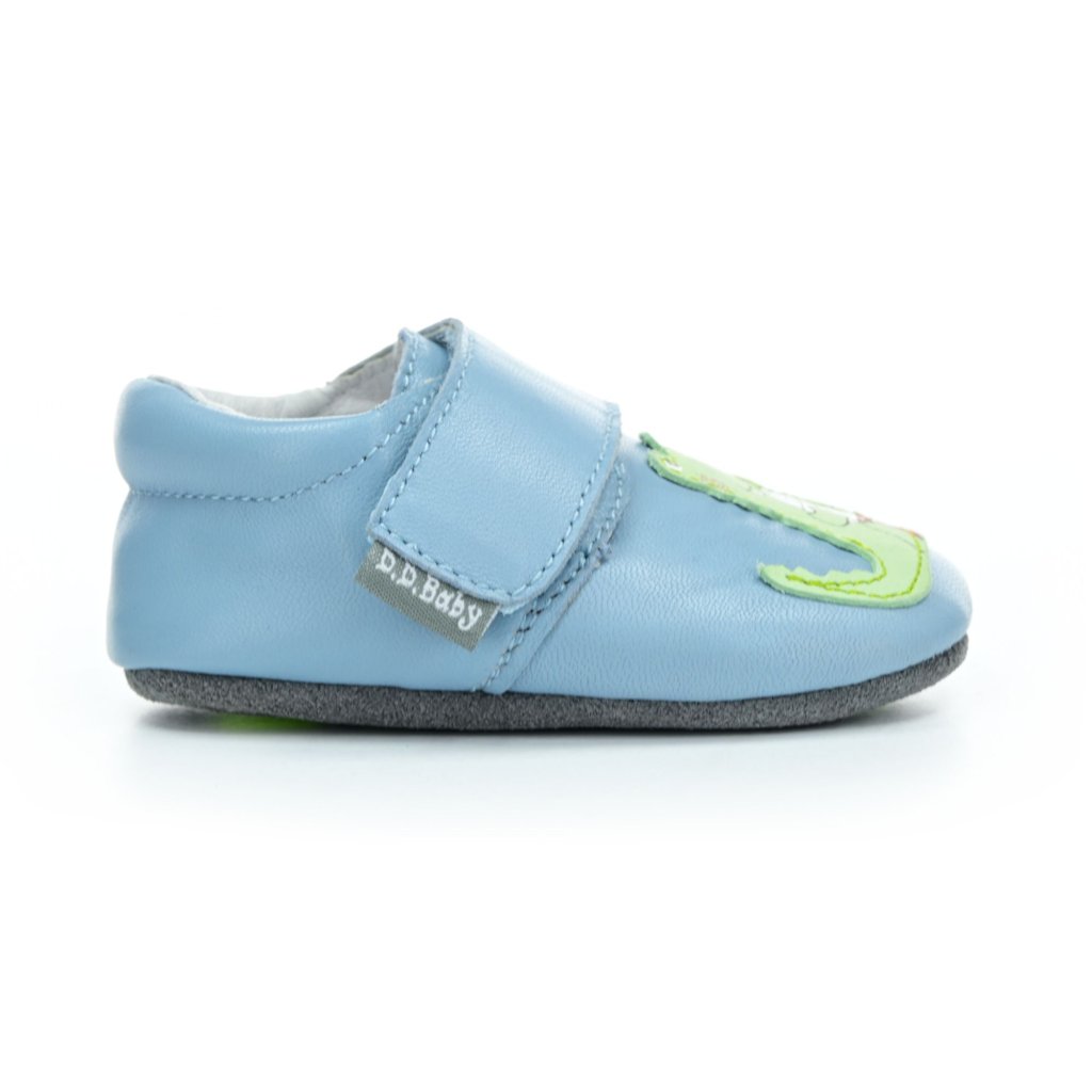 D.D.Step K1596-41603 blaue Barfußkrabbelschuhe